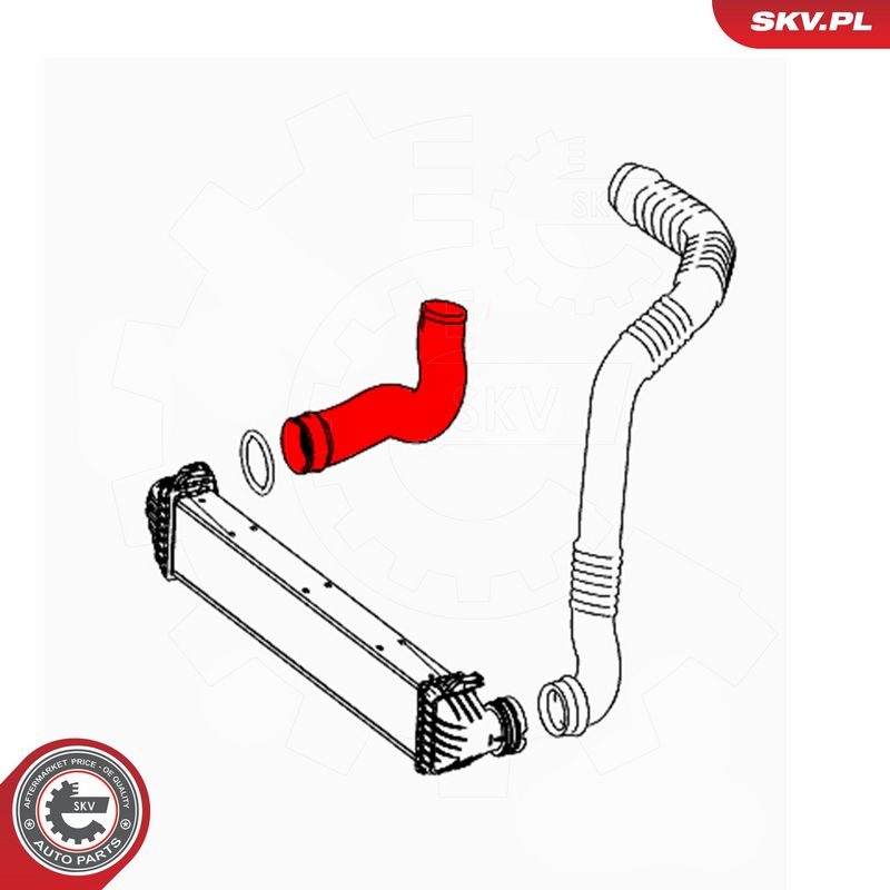 ESEN SKV 43SKV285 Charge Air Hose