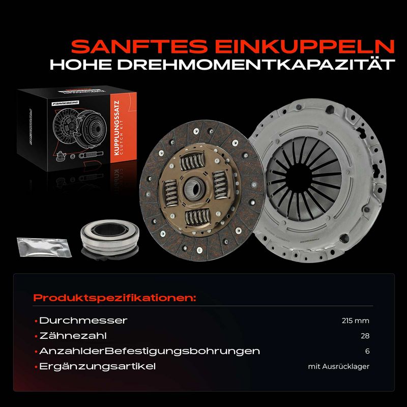 Frankberg 5481FB0028849 Clutch Kit