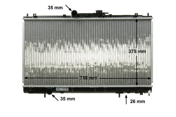 Product Image - Radiateur - CR546000S - MAHLE