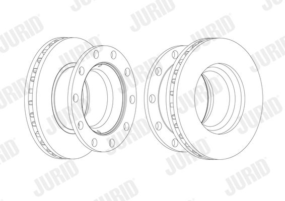 Brzdový kotouč 569218J