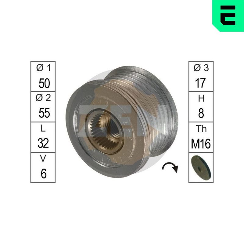Sistem roata libera, generator ERA ZN5422