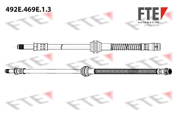 FTE fékcső 492E.469E.1.3