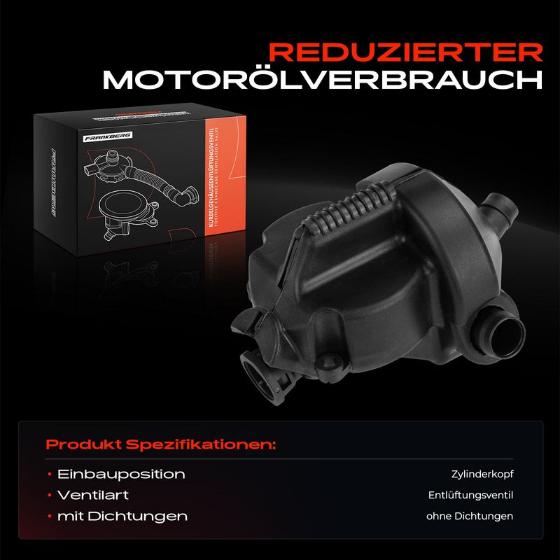 Frankberg 5481FB0031089 Oil Separator, crankcase ventilation