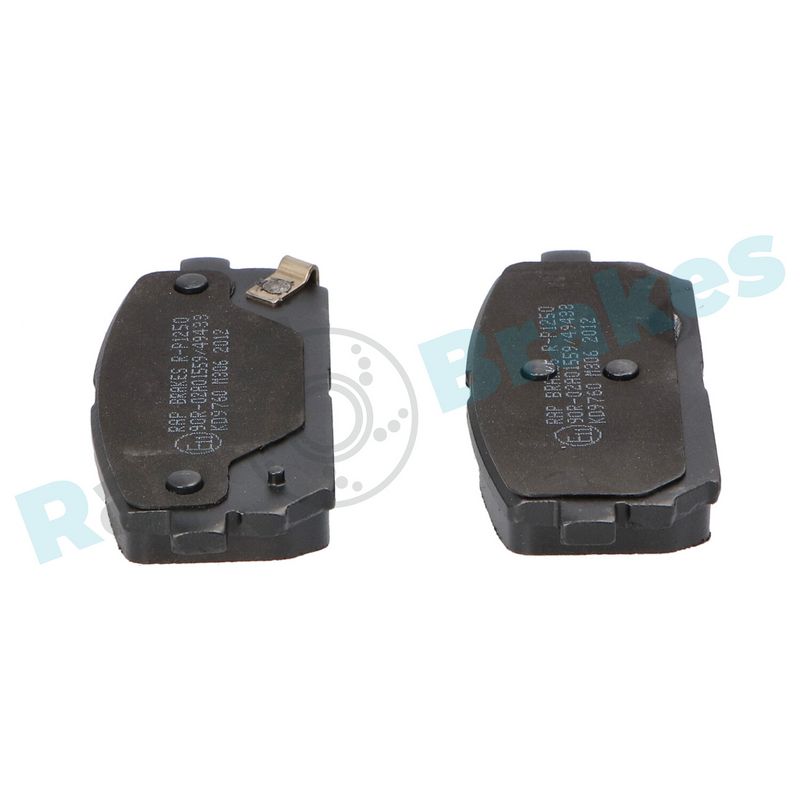 RAP BRAKES R-P1250 Brake Pad Set, disc brake