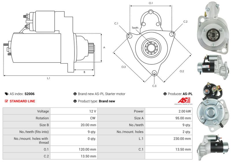 AS-PL S2006 Starter