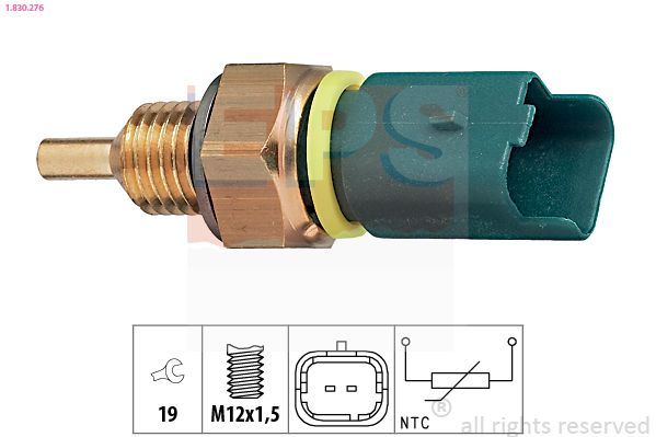 Sensor, temperatura del refrigerante