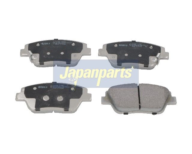 JAPANPARTS Stabdžių trinkelių rinkinys, diskinis stabdys