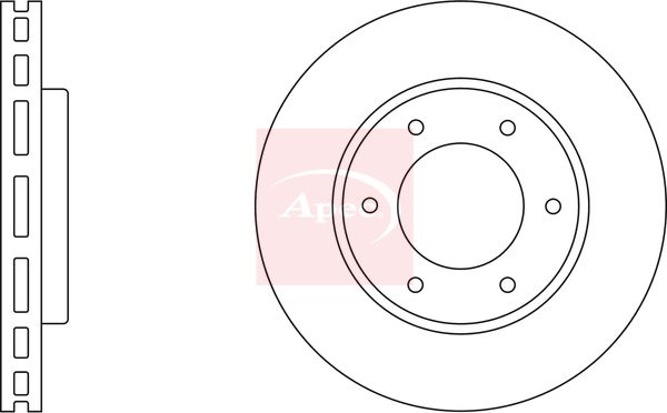 APEC Brake Disc DSK2049