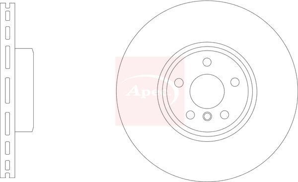 APEC Brake Disc DSK3325