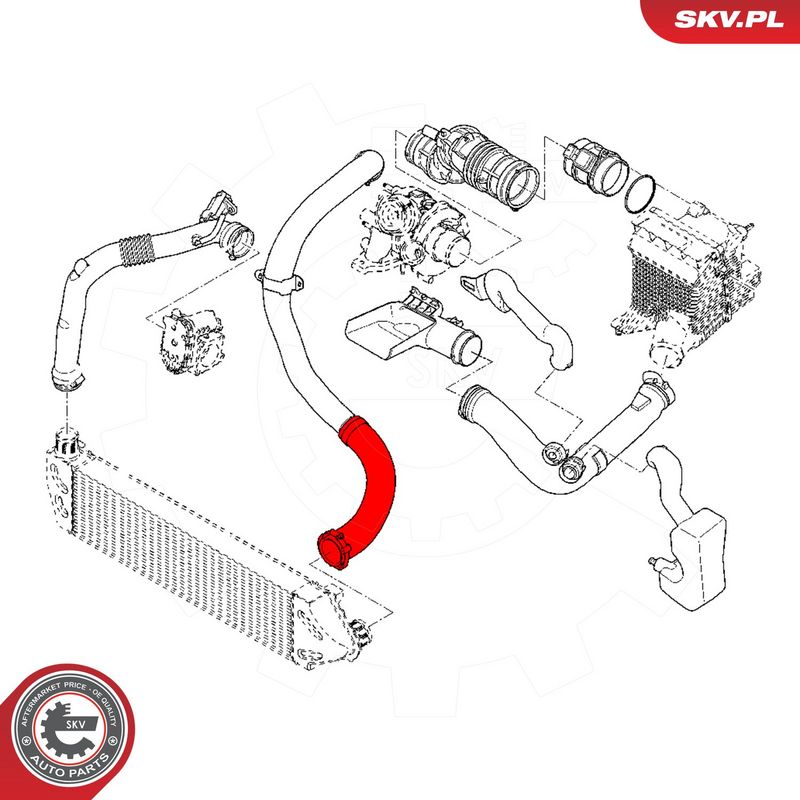 Laadimisõhu voolik, ESEN SKV 54SKV055
