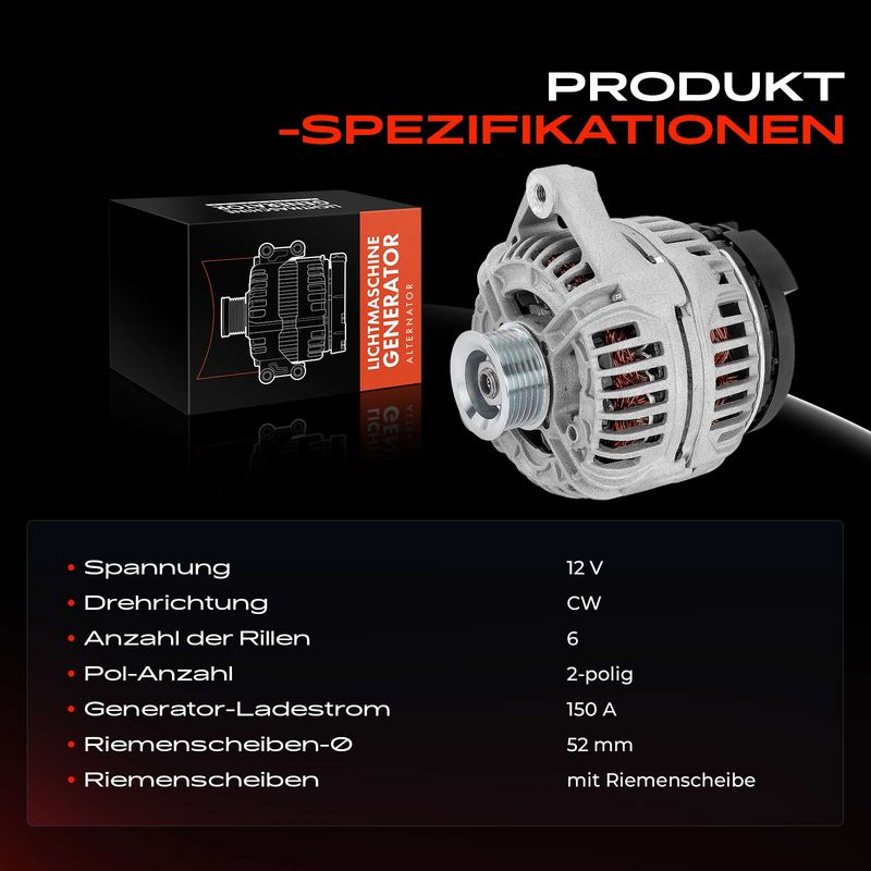 Frankberg 5481FB0032089 Alternator