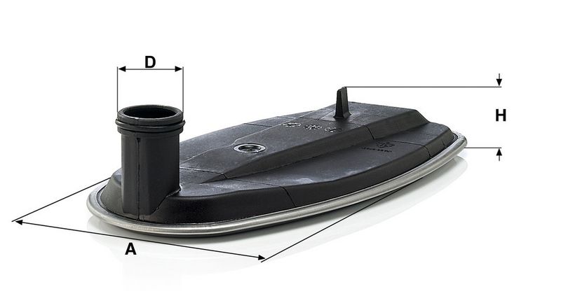 Hüdraulikafilter, automaatkäigukast, MANN-FILTER H 182 KIT