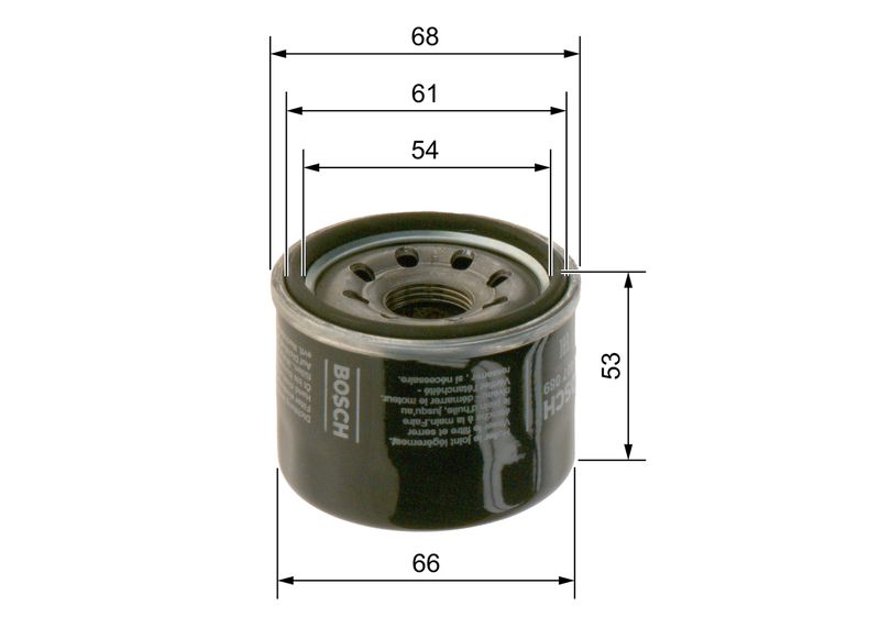 BOSCH F 026 407 089 Oil Filter