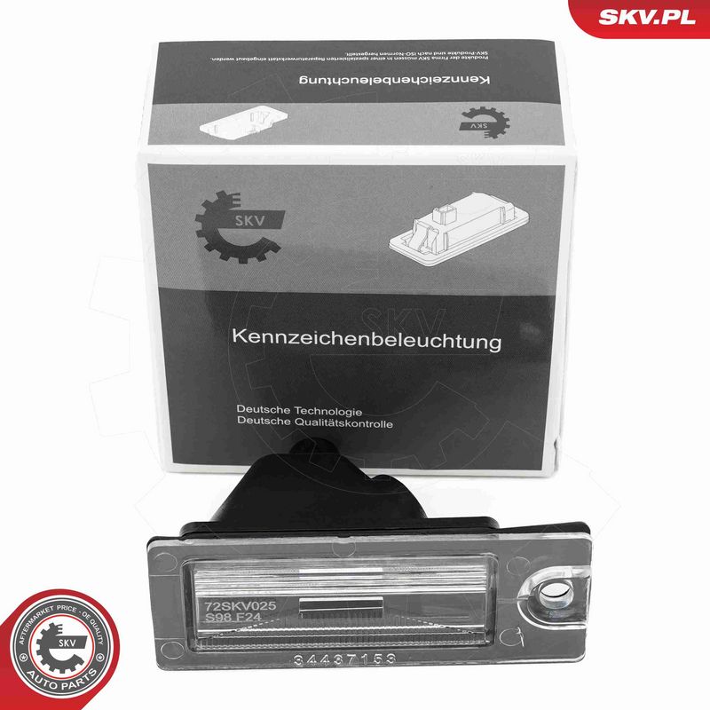 ESEN SKV 72SKV025 - Licence Plate Light