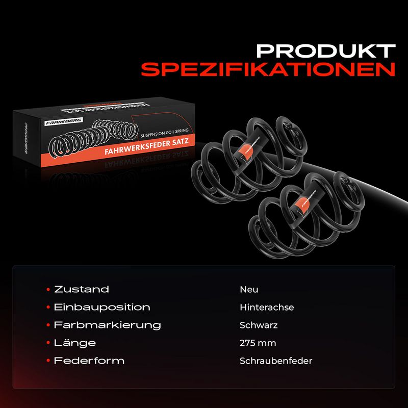 Frankberg 5481FB0051246 Suspension Spring