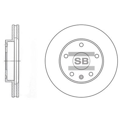 Гальмівний диск, Hi-Q SD3006