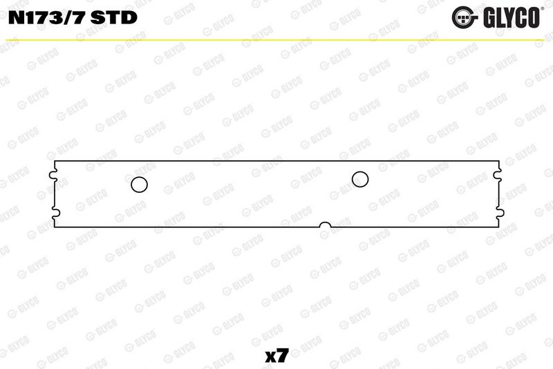 Support+d'arbre+à+came GLYCO N173/7 STD