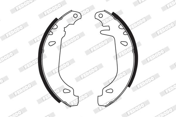 FERODO FSB337 Brake Shoe Set