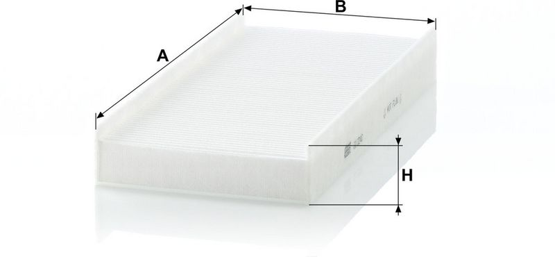 Filter, salongiõhk, MANN-FILTER CU 3240