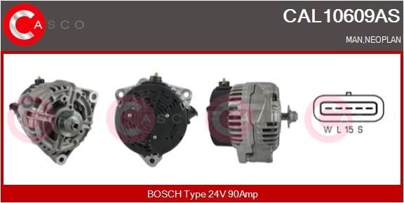 generátor CAL10609AS