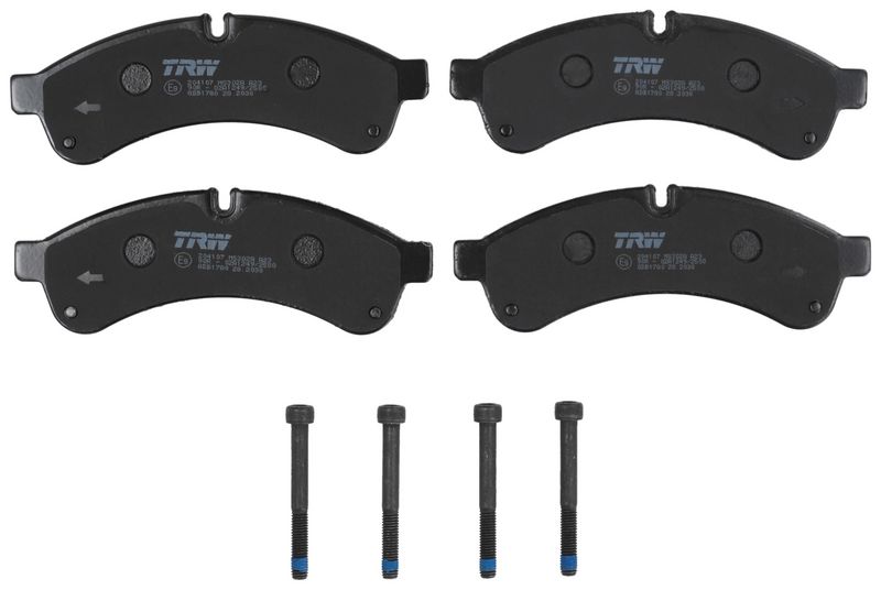TRW GDB1780 Brake Pad Set, disc brake