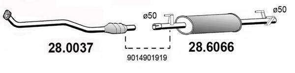 Опора амортизатора гумометалева TEDGUM 286066