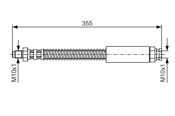 BOSCH fékcső 1 987 476 519