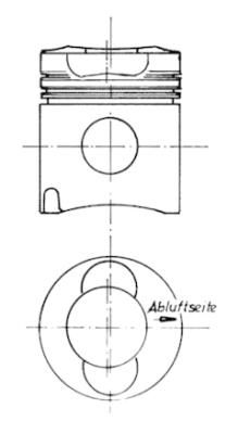 Поршень KOLBENSCHMIDT