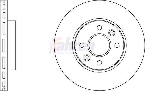 Fahren Brake Disc FBD6709