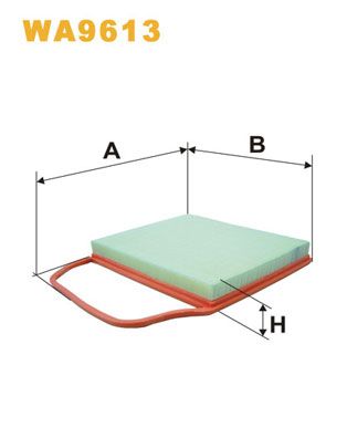 Повітряний фільтр, Wix Filters WA9613