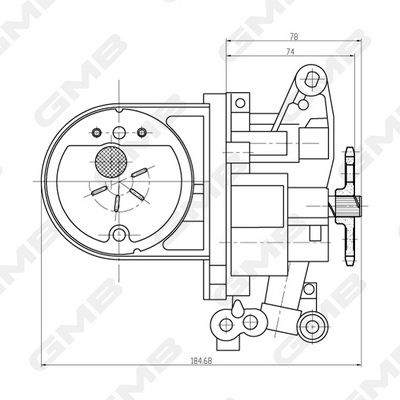 Масляний насос Citroen C3 01-09 9648465210