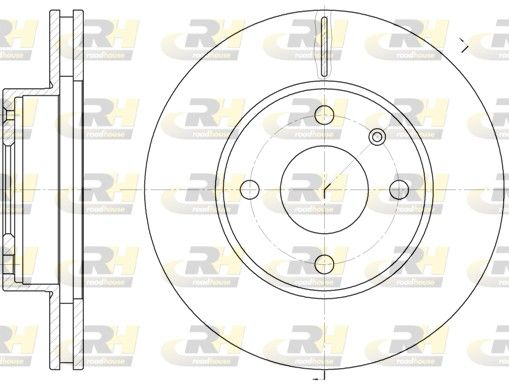 Гальмівний диск ROADHOUSE