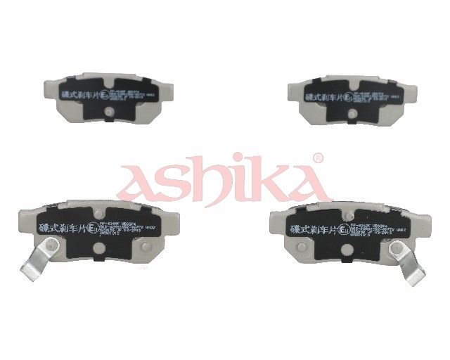 комплект спирачно феродо, дискови спирачки ASHIKA