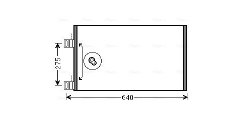 AVA QUALITY COOLING kondenzátor, klíma RTA5444