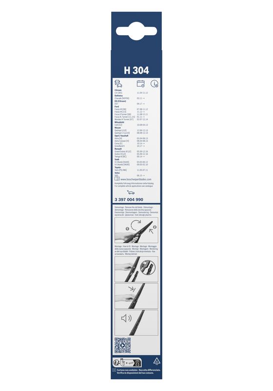 BOSCH 3 397 004 990 Wiper Blade