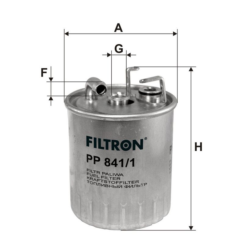 Kütusefilter, FILTRON PP 841, 1