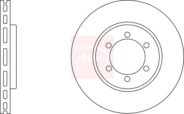 APEC Brake Disc DSK2071
