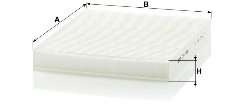 Filter, salongiõhk, MANN-FILTER CU 2545