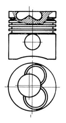 Product Image - Zuiger - 91697610 - KOLBENSCHMIDT