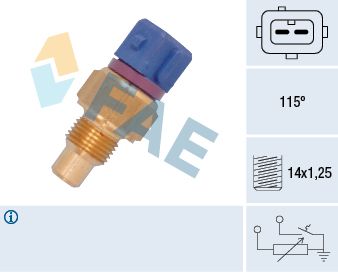 Sensor, temperatura del refrigerante