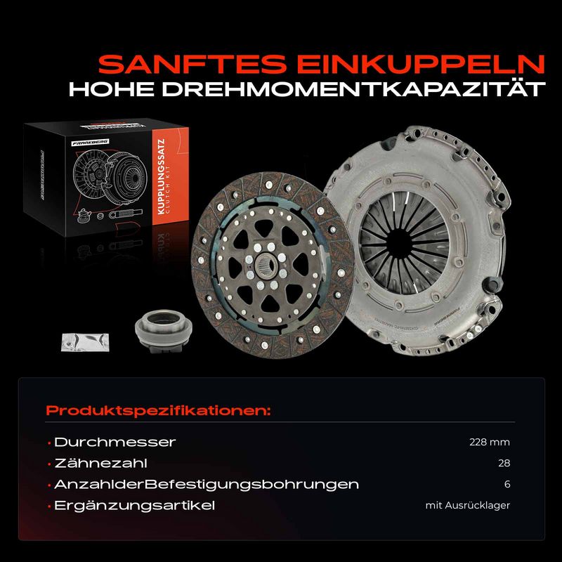 Frankberg 5481FB0028828 Clutch Kit