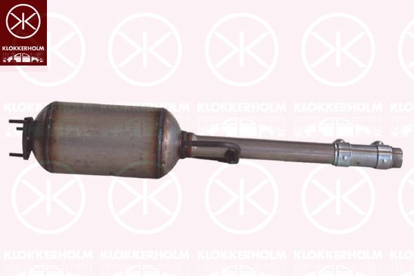 KLOKKERHOLM Suodžių / kietųjų dalelių filtras, išmetimo sistema