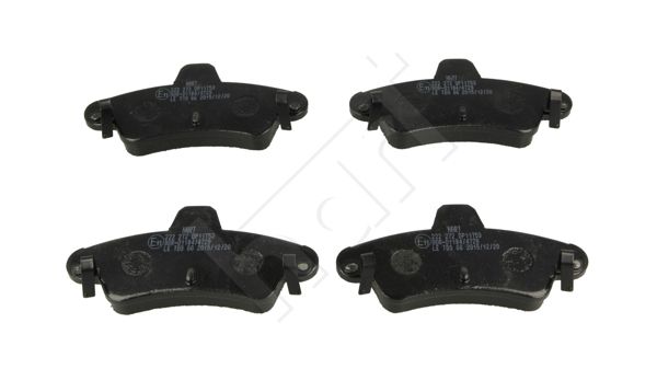 HART 222272 - Brake Pad Set, disc brake