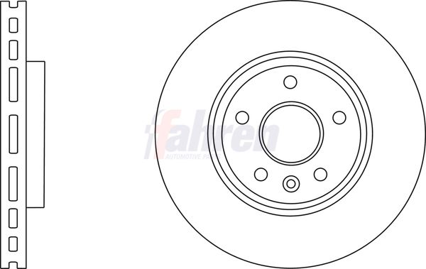 Fahren Brake Disc FBD6280