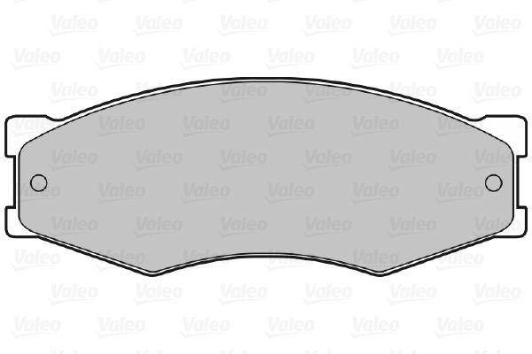 VALEO 598123 Brake Pad Set, disc brake