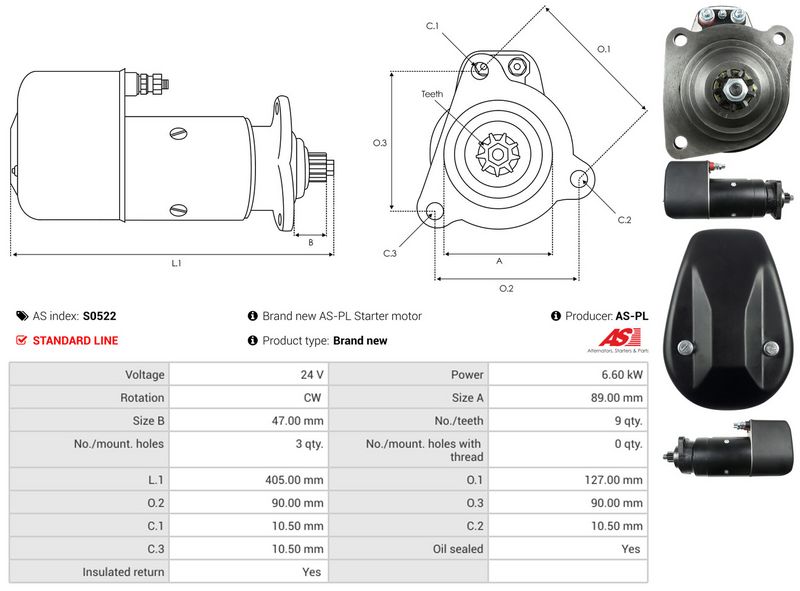 AS-PL S0522 Starter