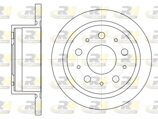 Гальмівний диск, Roadhouse 61057.00