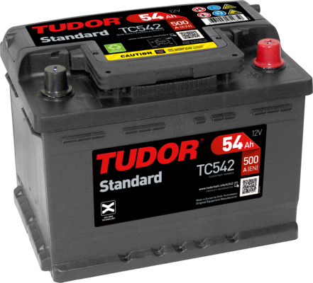 Tudor Standard, 12V 54Ah, TC542