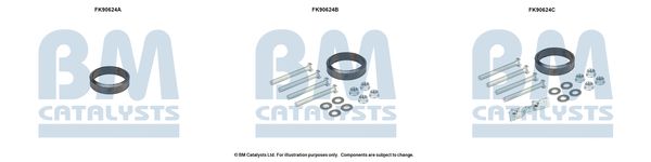 BM CATALYSTS szerelőkészlet, katalizátor FK90624
