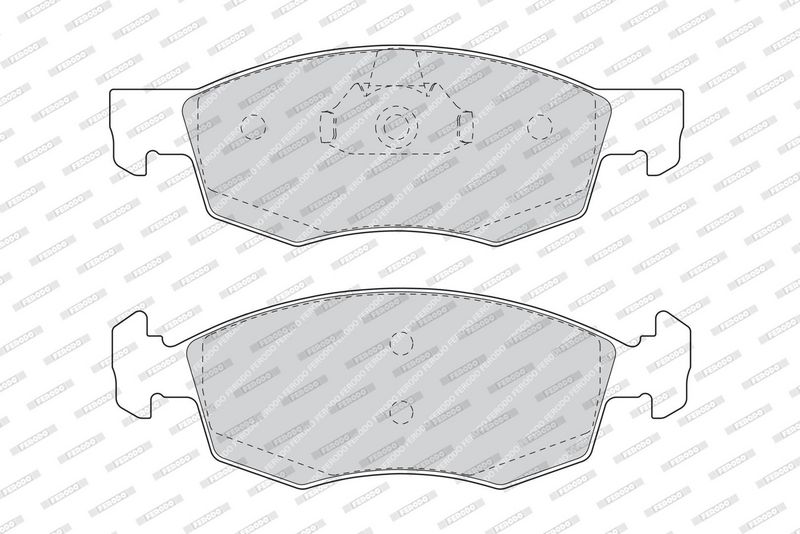FERODO Plaquettes de frein à disque FDB1376